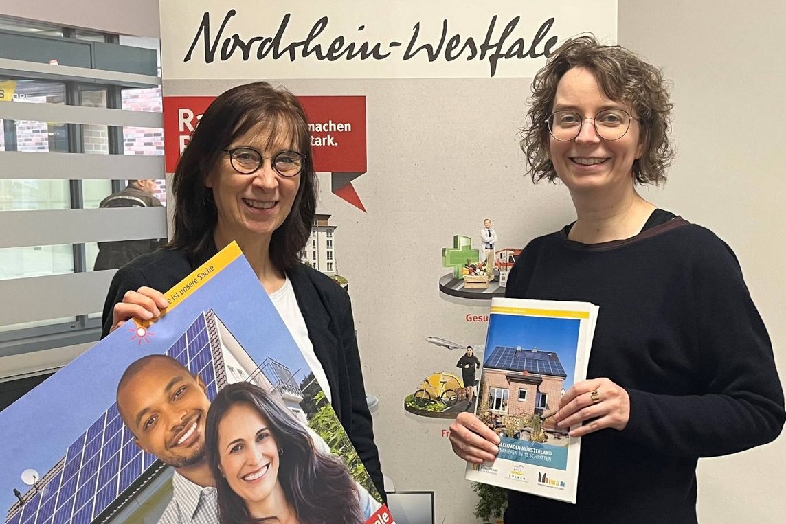 Dieses Foto zeigt Susanne Terwey und Carolin Dietrich
