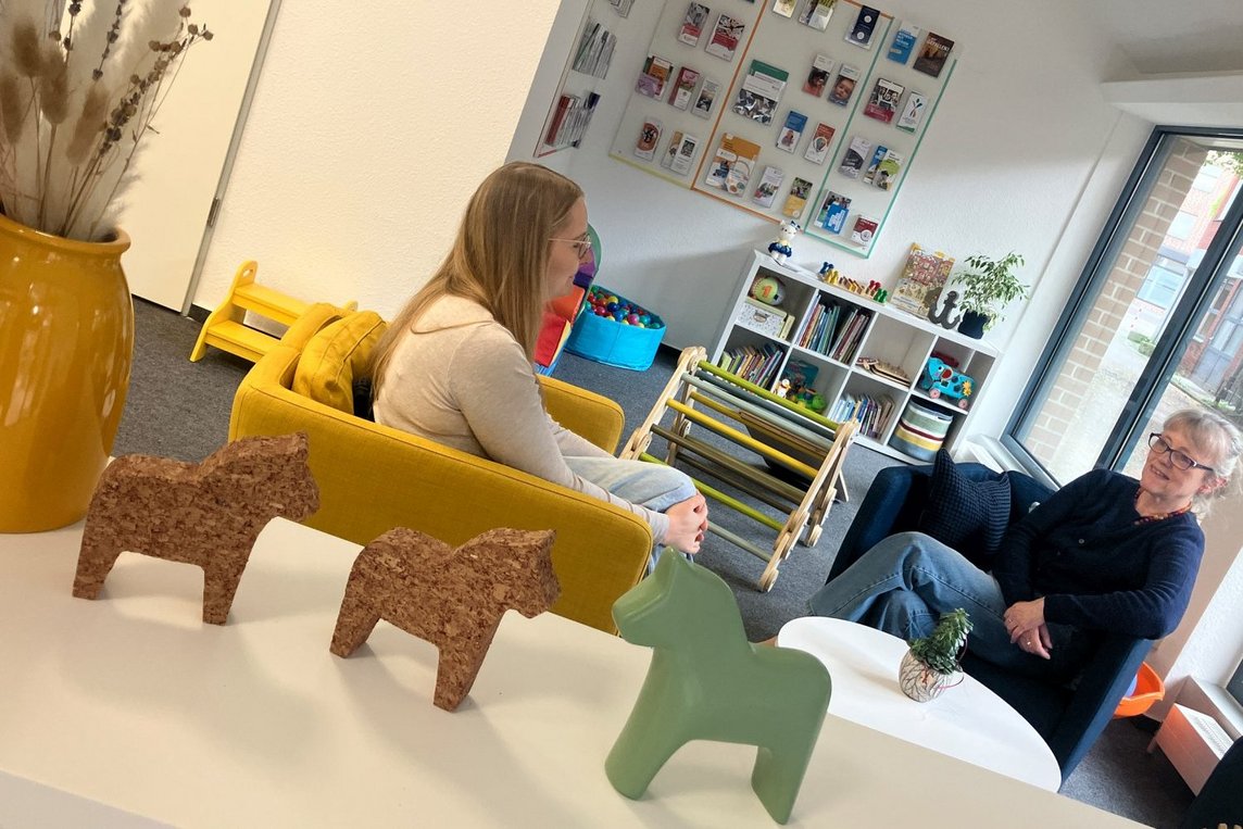 Dieses Foto zeigt den Ankerpunkt in der Overbergpassage