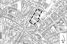 Münsterstraße/Alter Ostdamm Diese Karte zeigt den Geltungsbereich der Planänderungen.