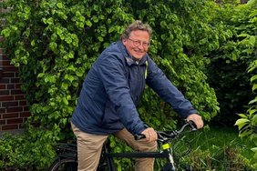 STADTRADELN-Star Arndt Pollmann verzichtete drei Wochen lang komplett auf das Auto und fuhr über 1200 Kilometer mit dem Rad.