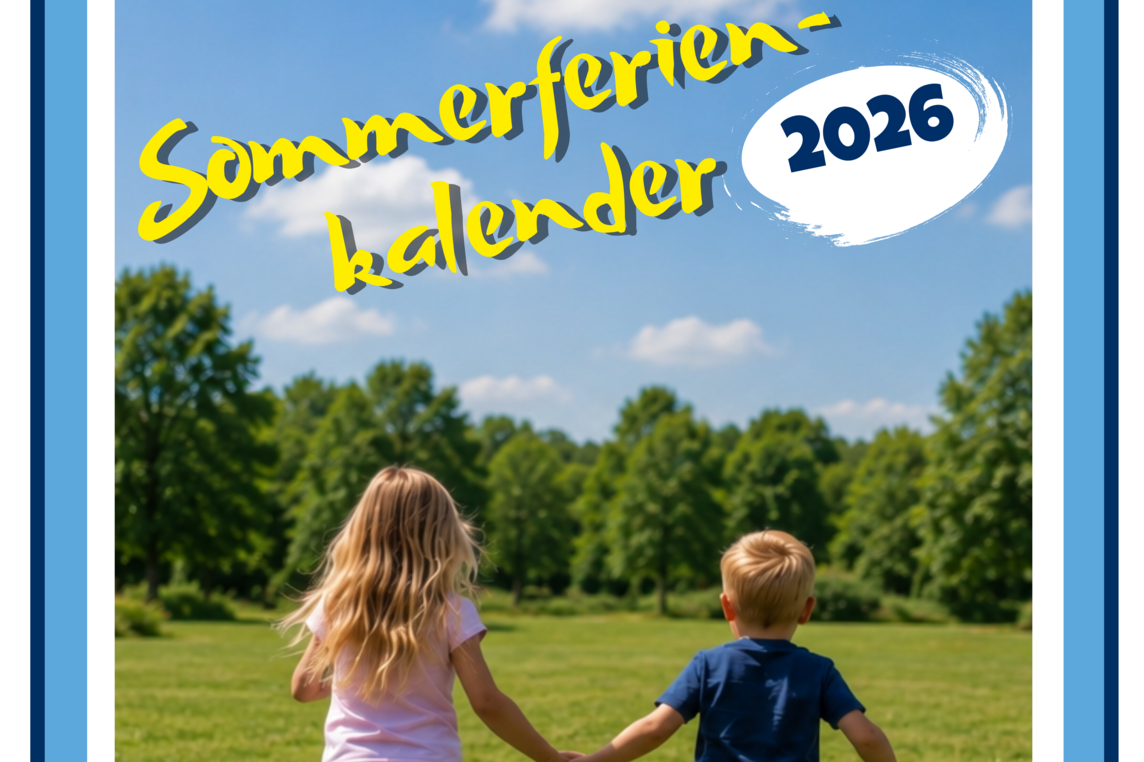 Titelseite Sommerferienkalender