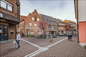 Der 2. Bauabschnitt umfasst den Bereich Tiberstraße, Tibergasse, Marktgasse und Bärenstiege.