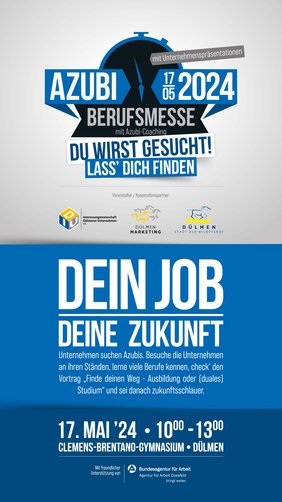 Plakat zur Berufsmesse 2024 Plakat zur Berufsmesse 2024