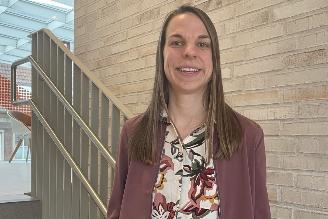 Dieses Foto zeigt die neue Ehrenamtskoordinatorin Verena Rohlmann. 