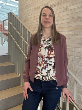 Dieses Foto zeigt die neue Ehrenamtskoordinatorin Verena Rohlmann. 