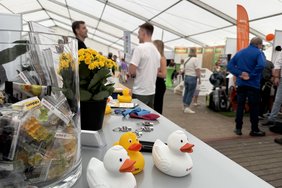 Die Ausstellenden hatten sich eine Menge einfallen lassen.