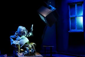 Merlin Puppet Theatre aus Berlin Dieses Foto zeigt eine Aufführung des Merlin Puppet Theatre aus Berlin