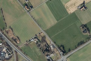 Luftbild des Gewerbegebiets Dülmen-Nord