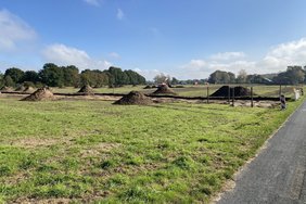 Erschließungsarbeiten für Neubaugebiet "Auf dem Bleck I" Dieses Foto zeigt die Erschließungsarbeiten für Neubaugebiet "Auf dem Bleck I"