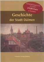 Das Bild zeigt die Titelseite des Buches "Geschichte der Stadt Dülmen"
