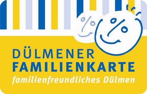 Diese Foto zeigt das Logo der Dülmener Familienkarte. 
