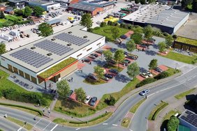 Diese Grafik zeigt einen ersten Entwurf für das Norma-Gelände.