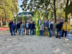 Stadtpark an den Wiesen: Beteiligte Akteure Dieses Foto zeigt die beteiligten Akteure des ISEK-Projektes