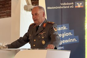 Klar und eindringlich waren die Worte von Brigadegeneral Hans-Dieter Müller.